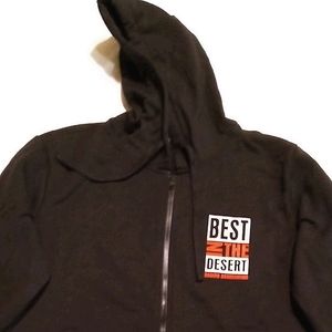 XL. Desert Racing zip up hoodie